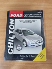 Ford Fusion Mercury Milan 2006-2010 Werkstatthandbuch Reparaturanleitung Chilton