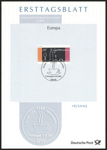 Ersttagsblatt etb 2005 - etb,