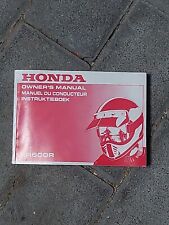 HONDA XR600 Owners Manual / Bedienungsanleitung 37MN1650