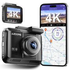AZDOME 4K HD WiFi Dash Cam Nachtsicht GPS ADAS Auto DVRs Kamera Parkmodus GS63H