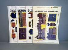 YPS | Bastelbogen Detektiv Gimmicks - Der Schottland Yard in London 4 Stück | #0