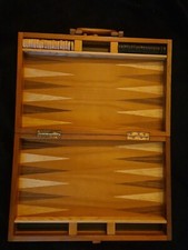? Backgammon Spiel # Einzelstück " UNIKAT von Meisterhand Gefertigt #  HANDMADE
