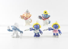 Schlumpf Schlümpfe === 5 x Arzt Doktor Krankenschwester Helfer first aid smurfs