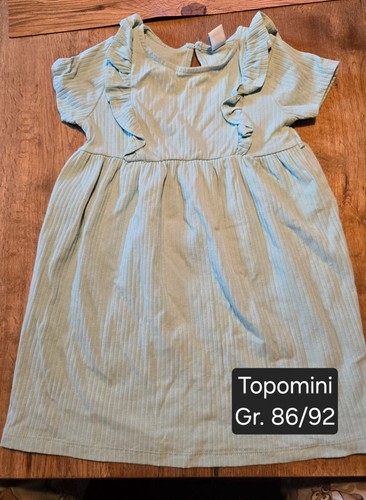 Mädchen kleid topomini - mädchen, grün