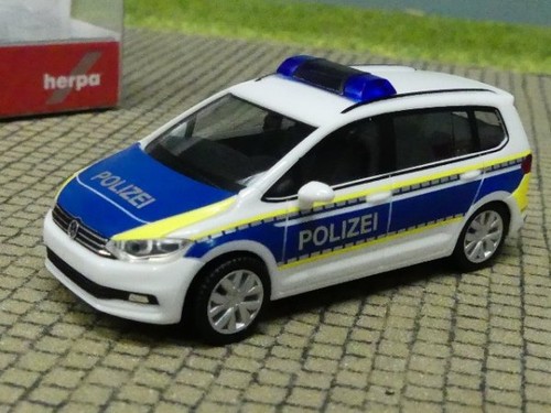 Herpa touran polizei - vw,