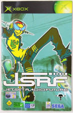 XBOX Classic JSRF Jetset Radio Future SEGA GT 2002 Handbuch Anleitung Gut