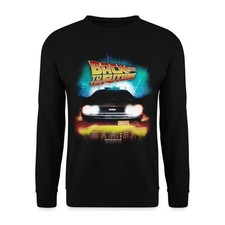 Zurück In Die Zukunft Destination Time Delorean Unisex Pullover