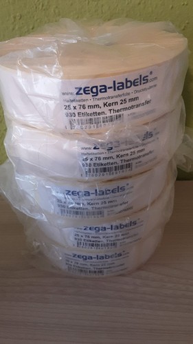Thermo etiketten rolle - 5,