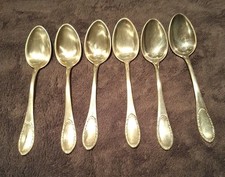 Vintage Kaffee Löffel Silber