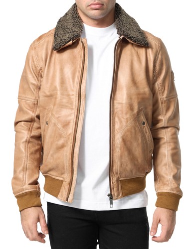 Tazzio lederjacke herren leder - herren,