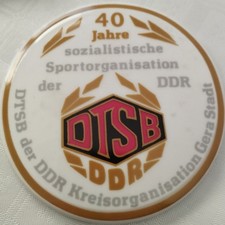 Plakette 40 Jahre