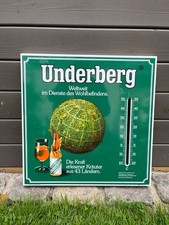 Underberg Emailschild Original