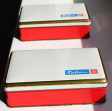 2 x alt klein Blechdose 12cm