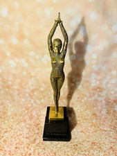 Art Deco Bronzefigur Tänzerin