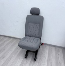 VW T5 Caravelle 7H Einzelsitz Klappsitz Sitz hinten 2. Reihe Stoff artgrey