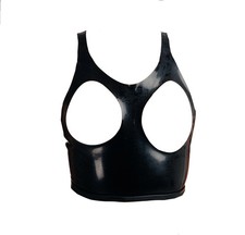 Rubberfashion latex bustier - latex,