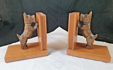 ART DECO Paar Buchstützen