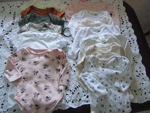 Paket x mädchen bodys - x,