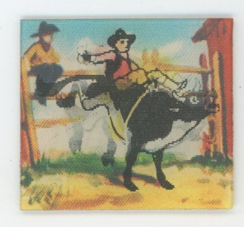 Bull riding 1960er vari - bull,