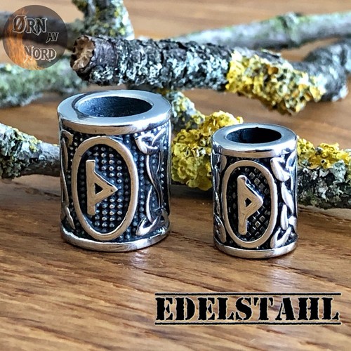 Bartperle edelstahl thor - bartperle,