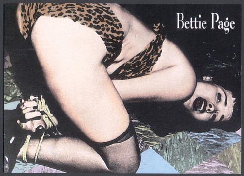 Moderne postkarte bettie - postkarte:, page