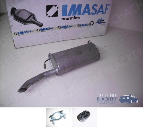 Imasaf esd auspuff endtopf - auspuff,