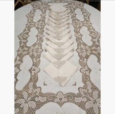 Tischdecke spitze von burano - tischdecke,