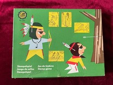 DDR - FAMOS STEMPEL SPIEL 540 - INDIANER - VINTAGE OSTALGIE