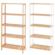 dibea Bambusregal Schuhschrank