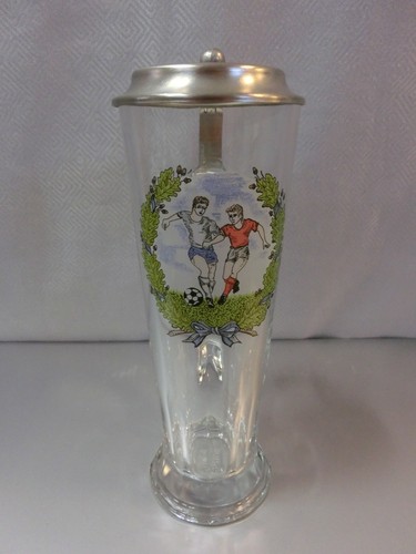 Bierkrug glas trapez - l,