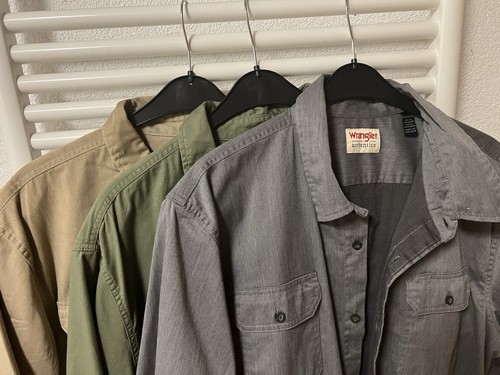 Wrangler jeans hemd - wrangler, 2xl
