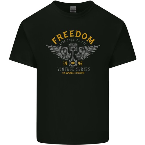 Freedom vintage motorrad biker - freedom,