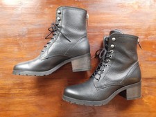 Stiefeletten Stiefel Boots Bullboxer Gr. 41 schwarz Leder