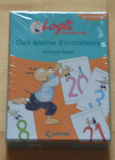 Logli Kartenspaß Das kleine Einmaleins Anlege-Spiel ab 8 Jahren Loewe