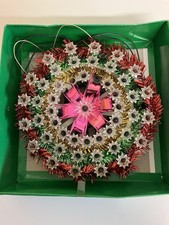 Leuchtender blinkender Weihnachtsstern Fensterstern Weihnachten Deko 80er Jahre