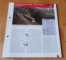 Archiv Eisenbahnstrecken / Dortmund-Signal Iduna Park - Hagen  /KBS:  434 - 4 S.