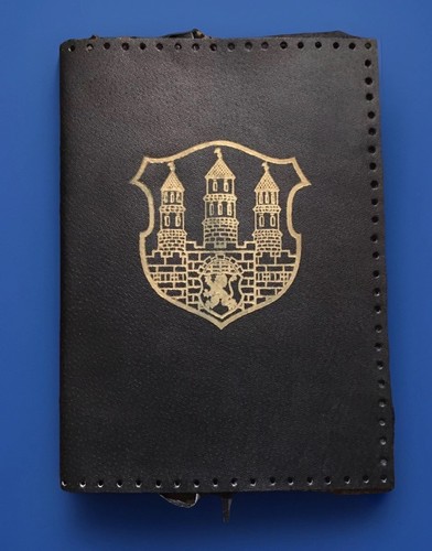 Ddr leder buchhülle - ddr, leder-buchhülle