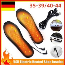Beheizbare Einlegesohlen Thermosohlen Schuhheizung Schuheinlagen Winter USB NEU