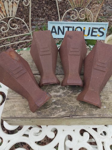 Antikes 4er set gusseisen - antikes,