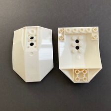 2 Lego Cockpit 8x6x2 weiss NEU