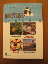 Bausteine Grundschule, Sammelband, Vier Themen: Löwenzahn, Papier, Zucker, Burg