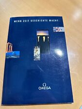 Omega Uhren Katalog, wahrscheinlich 1991, sehr guter Zustand, mit Preisliste