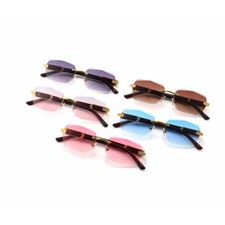 Retro Eckige Sonnenbrille für