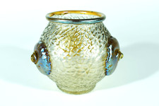 LÖTZ Jugendstil Glasvase