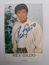 Rex gildo autogramm - autogramm, signiert