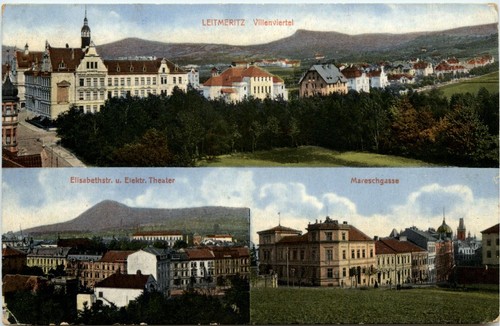 Leitmeritz villenviertel - -,