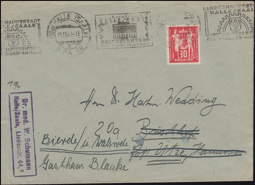 244 postgewerkschaft auf - postgewerkschaft, brief