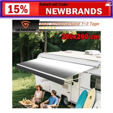 Sonnensegel Wohnwagen 280x260