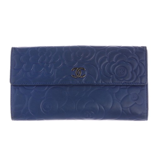 Chanel geldbörse blau sehr - chanel,