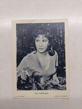 Autogrammkarte Gina Lollobrigida